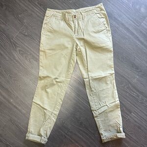 VINTAGE Victoria's Secret Green Pants Chinos